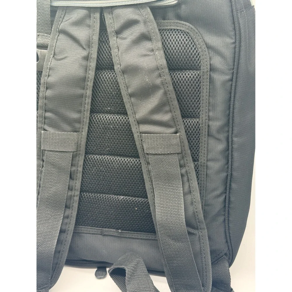 Diaper Dude Dad Diaper Bag Backpack Black Changing Pad Multi Pocket Travel